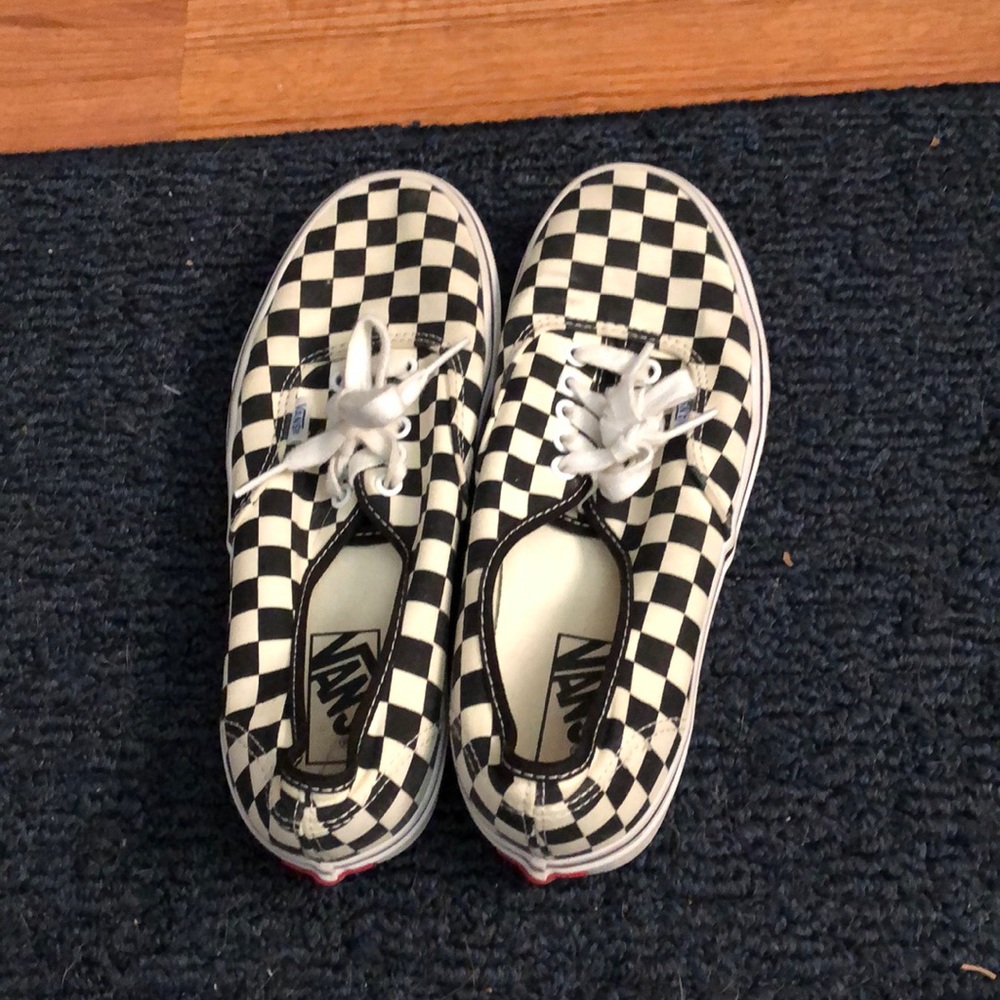 Checkered Vans